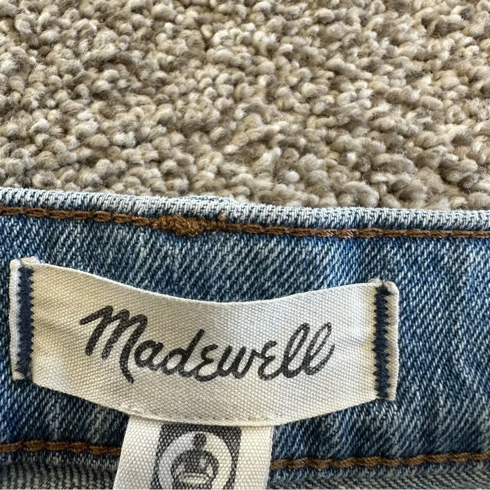 Madewell the perfect vintage jean size 24P tapered leg high waist blue - Picture 4 of 11